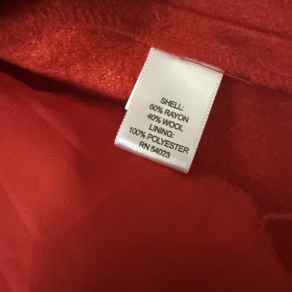 Banana Republic Red Wool Rayon Boucle Pencil Dress Size 8 NWT $130 - Picture 7 of 14